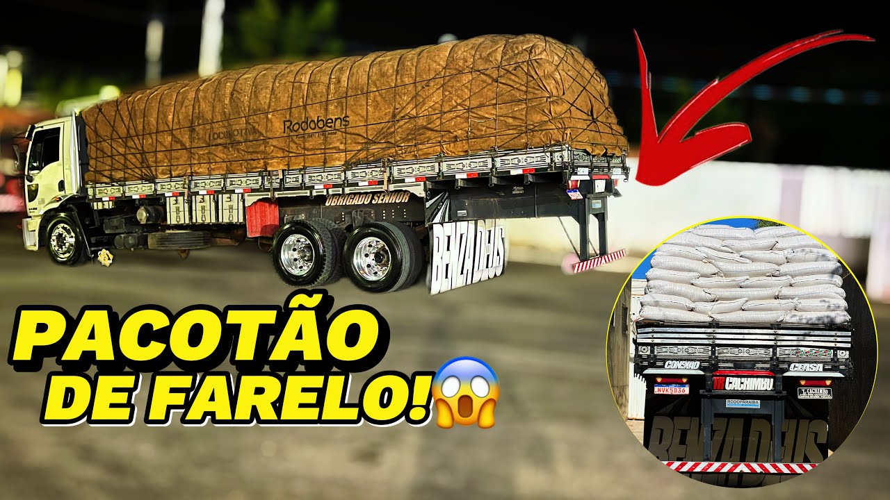 FAZENDO O CARREGAMENTO DO FARELO NO MOINHO + CALORZÃO NO FORTAL! 🥵