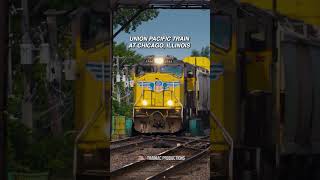 Union Pacific Freight Train at Kedzie Station