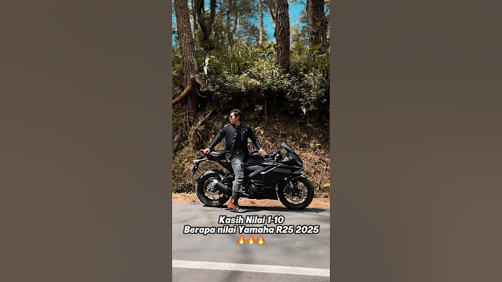 Kasih nilai 1-10‼️Berapa nilai Yamaha R25 2025🔥