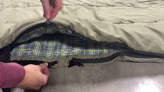 Unzipping/Zipping Evergreen