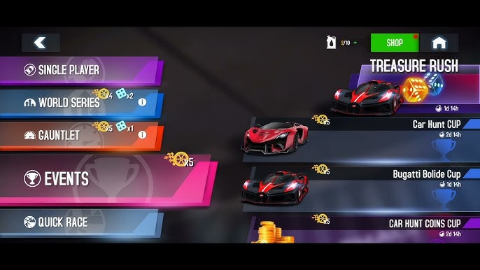 The mysterioud Redeem Code button exists in A9 just like it did in A8,  but for what purpose? : r/Asphalt9