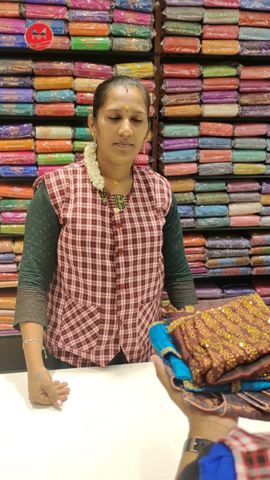 #trending #saree #blouse #matching #online 8838865337 #shopping #available At MandhiriSilks,Palani.