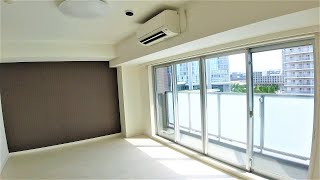 KDXレジデンス豊洲 1K 34.79m² ワンルーム 開放感 湾岸エリア ルームツアー kdx residence toyosu