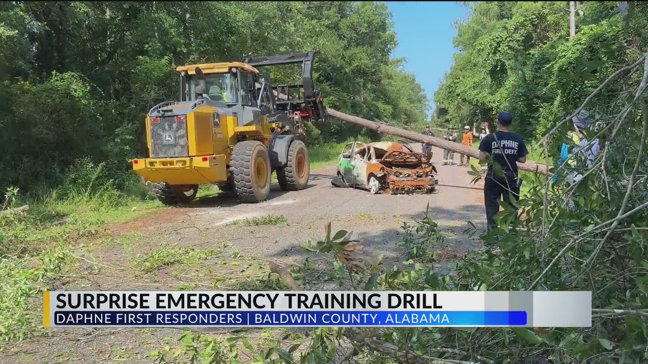 Daphne first responders, utility crews conduct emergency exercises ...