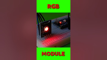 RGB LED Module With Arduino #shorts #diy #electronic #arduino #electric #tech