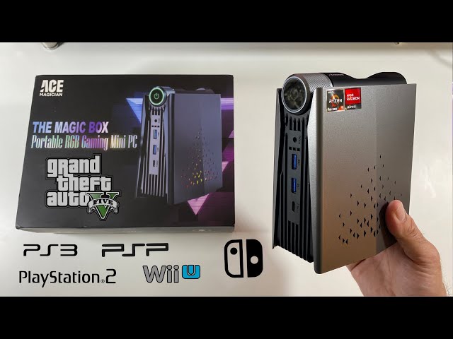 Powerful ACE Magician Mini Gaming PC, AMD RYZEN 5