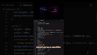 CSS Glowing Input |  HTML &amp; CSS 😱 #webdesign #shorts #viral #shorts #programming #coding #ui #form