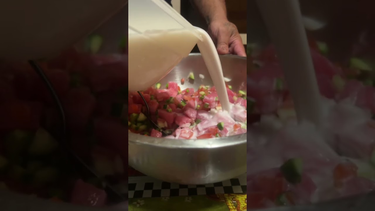 SAMOAN FRESHLY MADE OKA (raw fish)🐠 