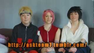 NARUTO - Ask team 7 Tumblr Announcement