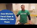 Ikea Kitchen Panel Sizes & Where To Use Them