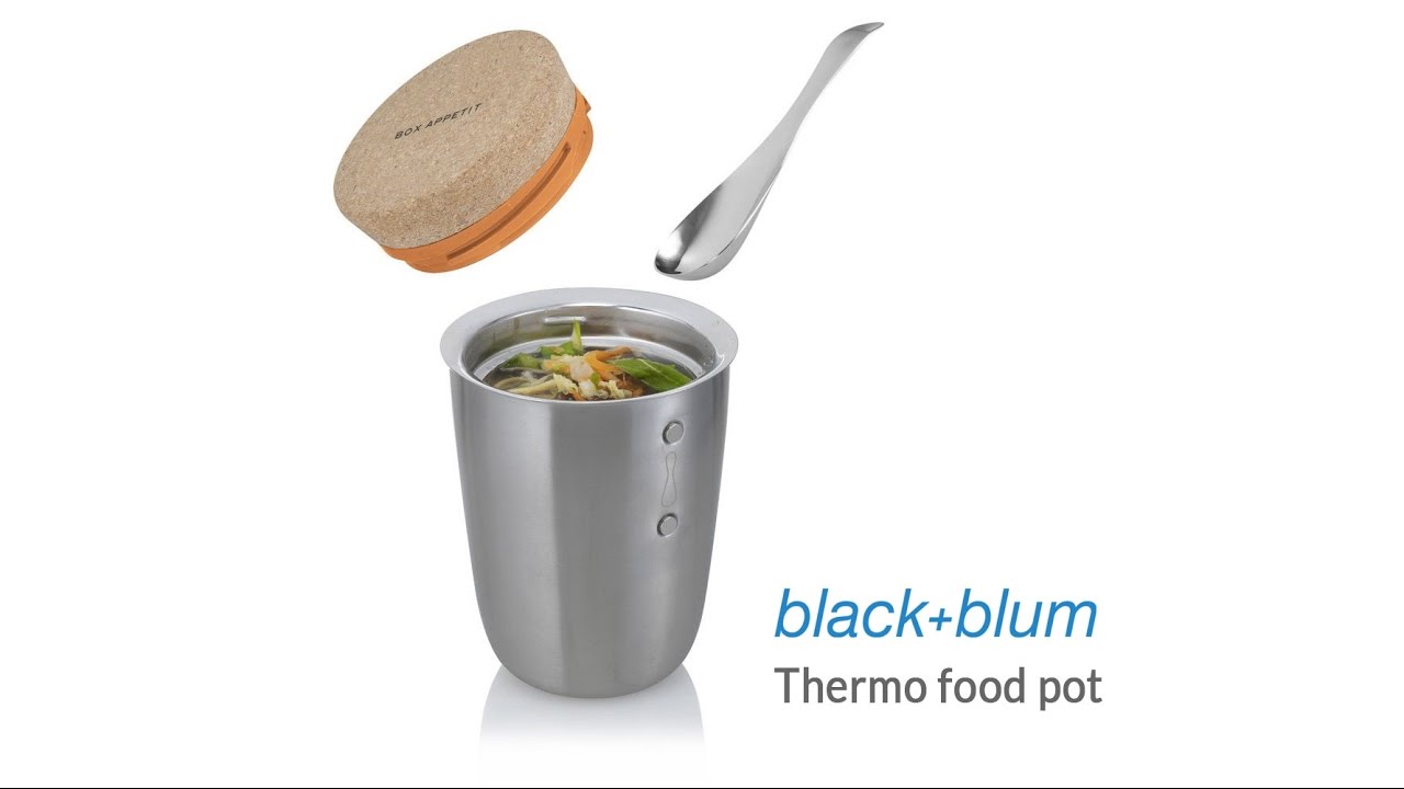 Thermos soupe black+blum Bleu - Pop And Shoes