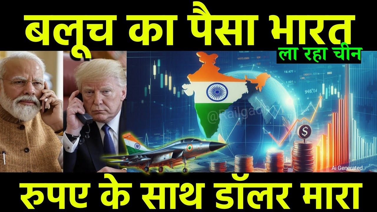 बलूच का पैसा भारत? | India's Economic Strategy: Opening FDI to China & $4 Trillion GDP Impact