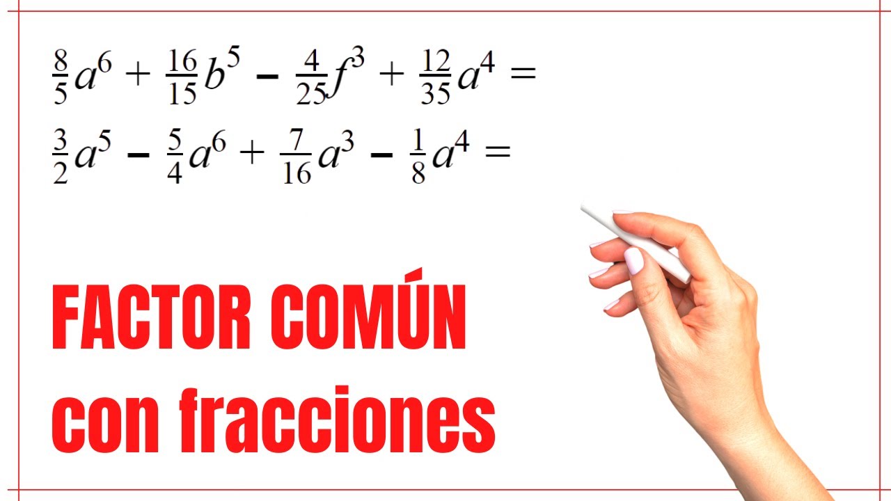 Fracciones con numeros enteros