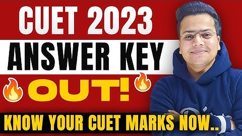 🔥 CUET 2023 Answer Key Declared but Portal is not Working |  What Went Wrong?😱