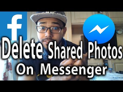 How to delete shared content on messenger? PART 1