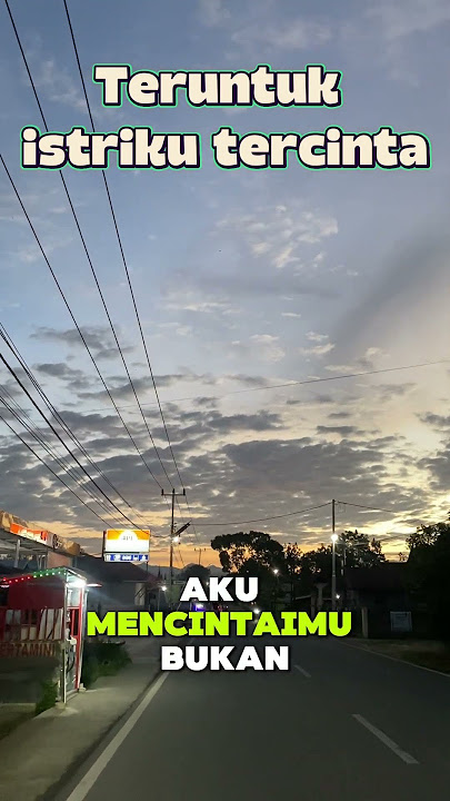 Teruntuk istriku tercinta