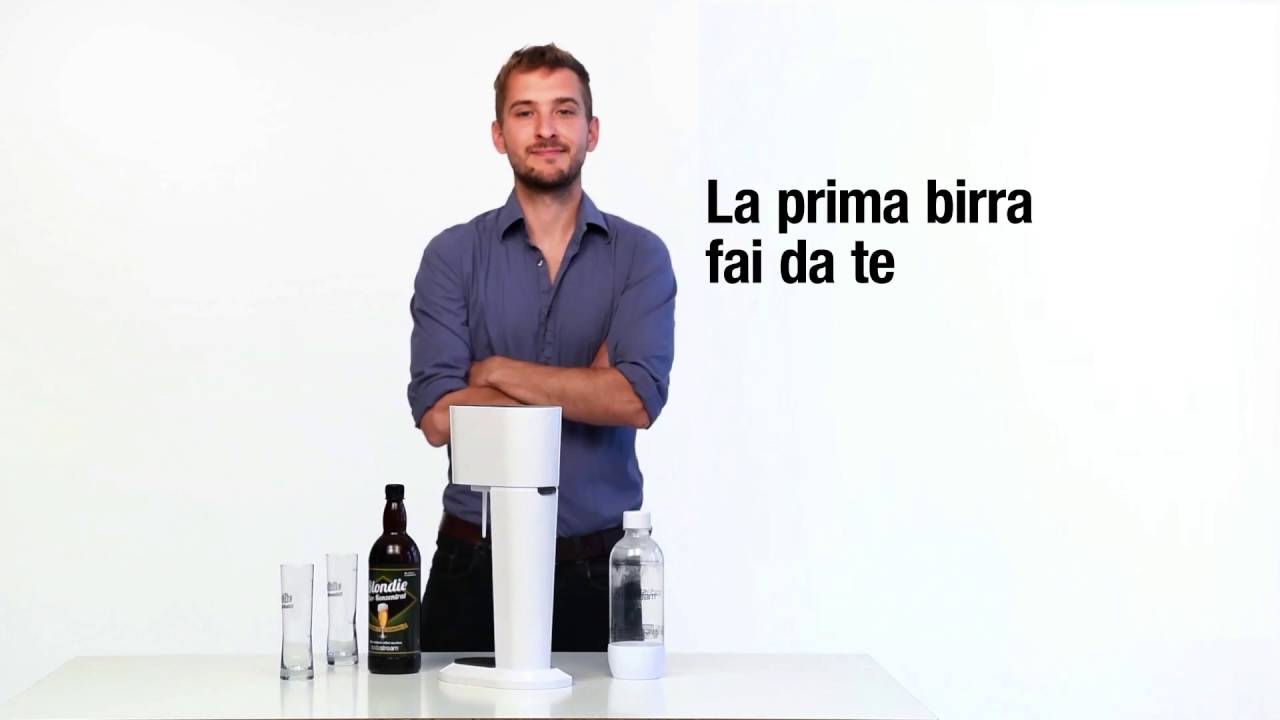 SodaStream Beer Bar La prima birra fai da te YouTube
