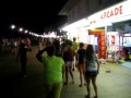 Cha cha slide on the boardwalk at beach arcade in rehoboth beach