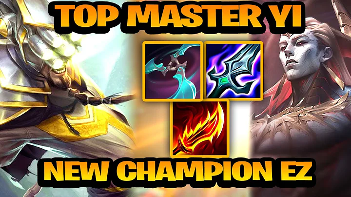 TOP MASTER YI INTO THE ZAHEN MATCHUP - SUPER EASY!