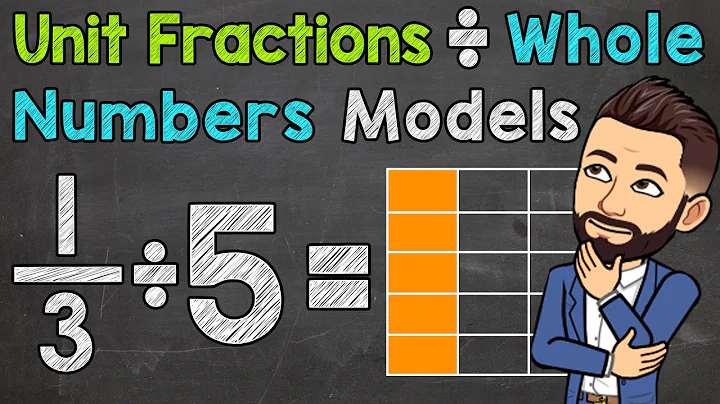 Unit Fractions Divided by Whole Numbers Models | Modeling Dividing Fractions