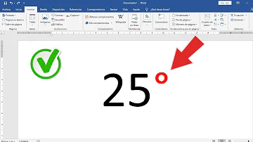 ¿Cómo se escribe ºC?