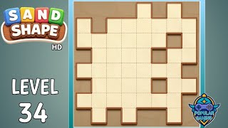 Sand Shape Level 34: Gameplay Solution