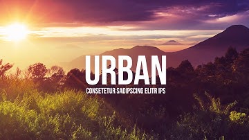 Minimal Zoom Slideshow | After Effects template