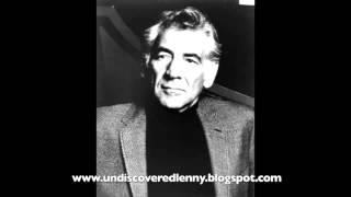 Leonard Bernstein: The Lost Interview Part 1