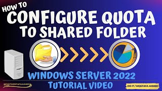 How to Configure And Enable Quota to a Shared Folder | Windows Server 2022 screenshot 5