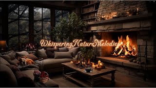 Raindrops and Crackling Fire Sound in Your Cozy Haven |🐶🐱 in Dreamland by Whispering Nature Melodies 53 views 3 months ago 9 hours, 59 minutes