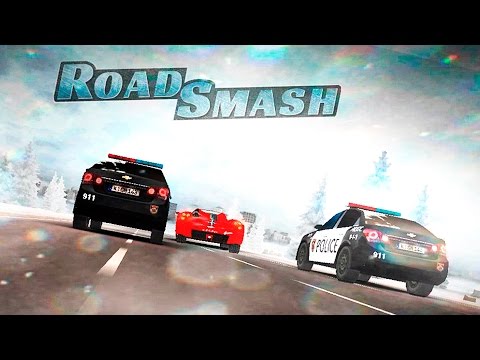 Сумасшедшие Гонки #1 Прохождение игры ВИДЕО про машинки ROAD SMASH  games about cars