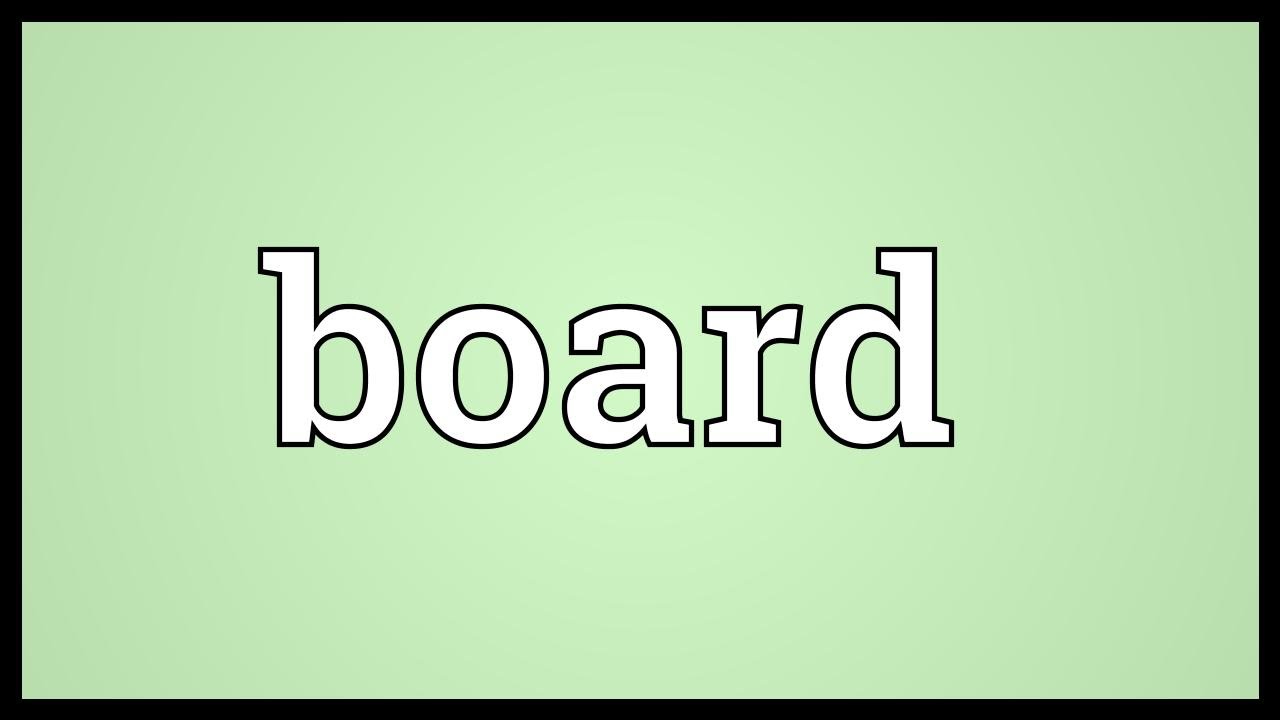 Boarding meaning