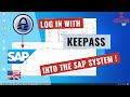 Log In into the SAP System with KeePass - Without Password and with just one Click! [english]