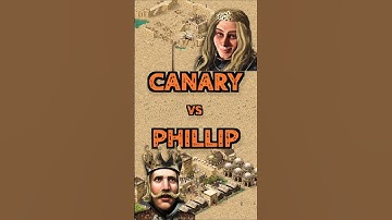 Canary vs Phillip | Stronghold Crusader: DE #strongholdcrusader #gameplay #rts #fireflystudios