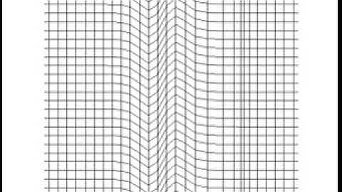 Wave traveling through a medium, an animation