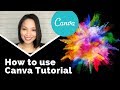 How to use Canva Tutorial | Canva Tutorial for beginners