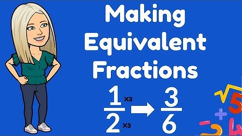 Mini Maths Tutorial:  Making Equivalent Fractions Year 4/5/6
