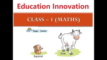 Bigger Smaller ch-1 maths Shapes and space