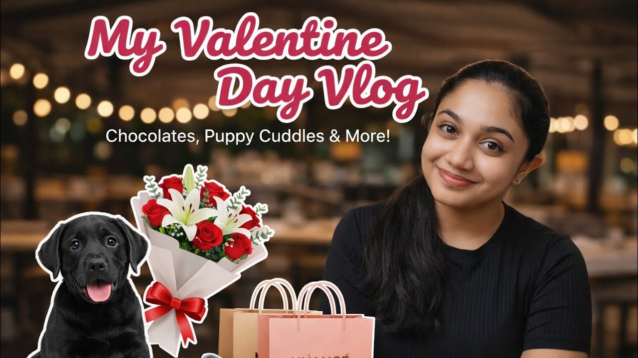 My valentine day vlog❤️✨💕 | වැලන්ටයින් එකට මම මොකද කලේ 🤗❤️| කවුද මේ වැලන්ටයින් 🤔#valentinesday#views