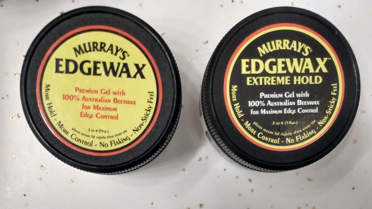 Murrays Edgewax and Extreme hold Reviews (Greaser hair tips) 