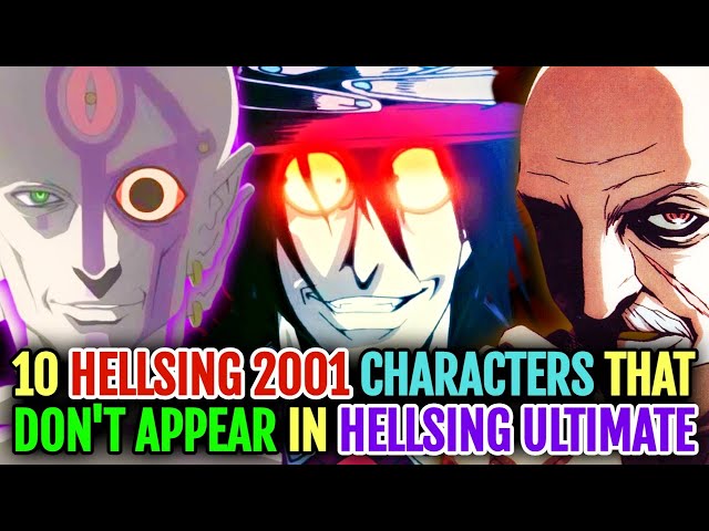 Top 10 Most Disturbing and Insanely Brutal Hellsing Ultimate Characters –  Explored 