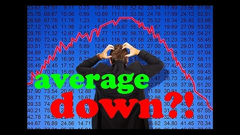 Averaging down your stock trades: A good idea? Or just crazy? / Losing money in stock market trading