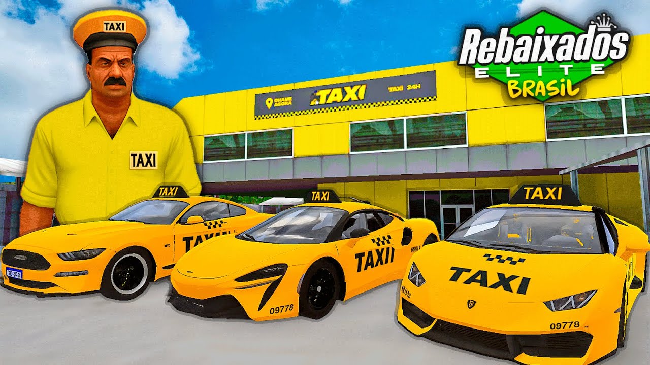 COLECIONANDO CARROS DE TÁXI no REBAIXADOS ELITE BRASIL
