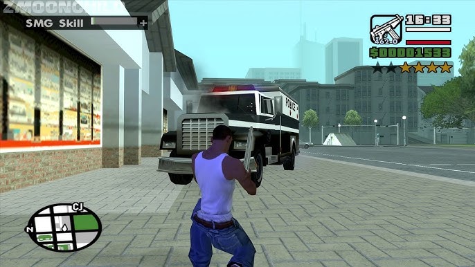 CJ sai de GTA San Andreas e vai parar em Armored Core 6 😂