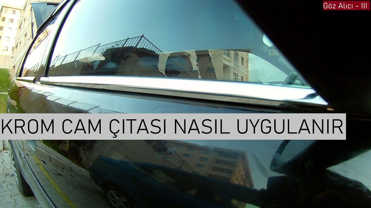 Göz Alıcı | Krom Cam Çıtası Nasıl Uygulanır?