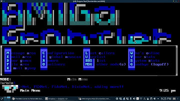 Amiga core on MiSTer connecting with BBS in 2021. Viewer request.