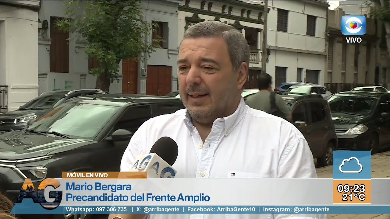 Mario Bergara sobre anuncio de Cosse de firmar por el plebiscito