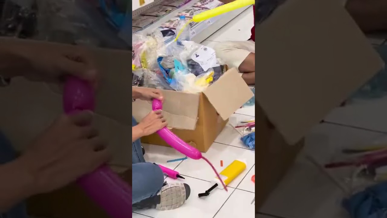Balloons making process Party Party Pattaya YouTube