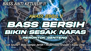 Download Lagu DJ CEK SOUND AMPUH FULL BASS PALING BIKIN SESAK NAFAS  MP3