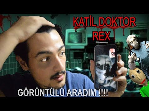 BALDİ'NİN ABİSİ KATİL DOKTOR REX'İ GÖRÜNTÜLÜ ARADIM !! (SÜNNET EDECEKMİŞ !!)